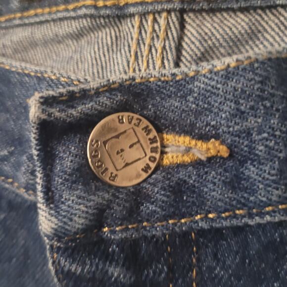 Wrangler Riggs Workwear Mens 36 Straight Leg Carpenter Jeans Dark Wash Utility - Picture 5 of 10